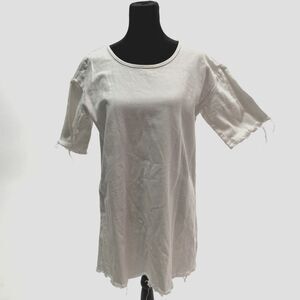 Toby Heart Ginger white denim aline mini dress